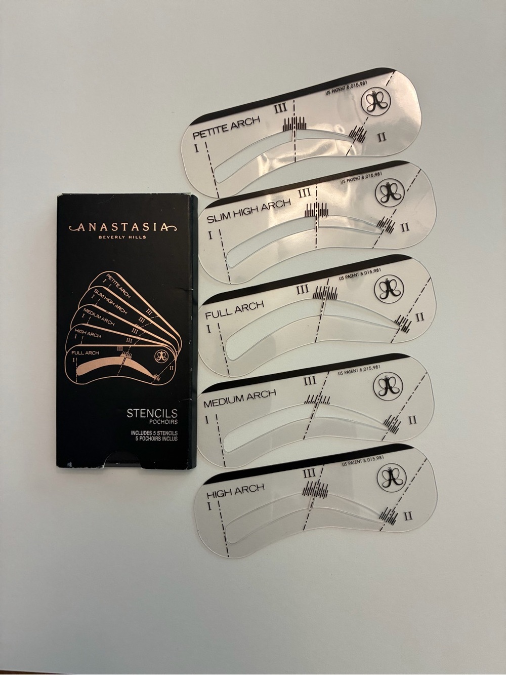 Anastasia Eyebrow Stencils